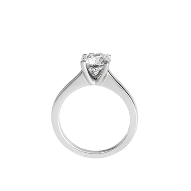 14K White Gold 1.50ct Diamond Solitaire Ring | Diamond Engagement Rings Melbourne | Wedding Rings Melbourne | H&H Jewellery