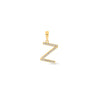 9K Gold Diamond 'Z' Initial Pendant - DSSP-Z - H&H Jewellery Pty Ltd